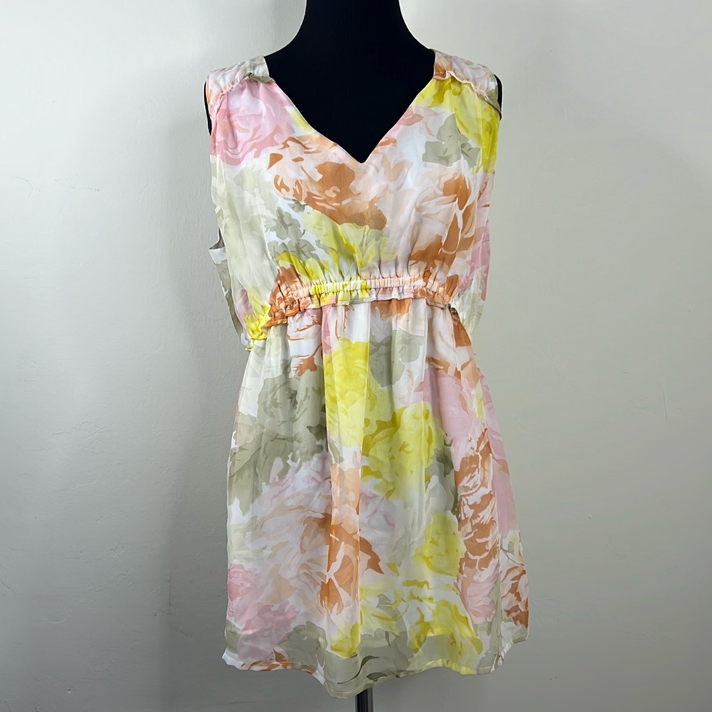 OTT Sleveeless Floral Blouse M